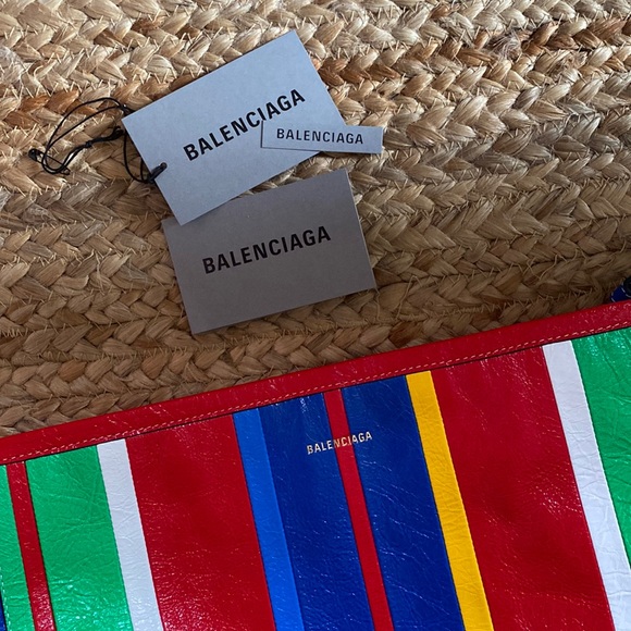 Balenciaga Large Barnes Zip Pouch/Clutch - Picture 4 of 10